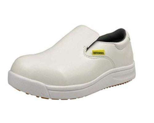 chef work shoes，slip oil resistant，white
